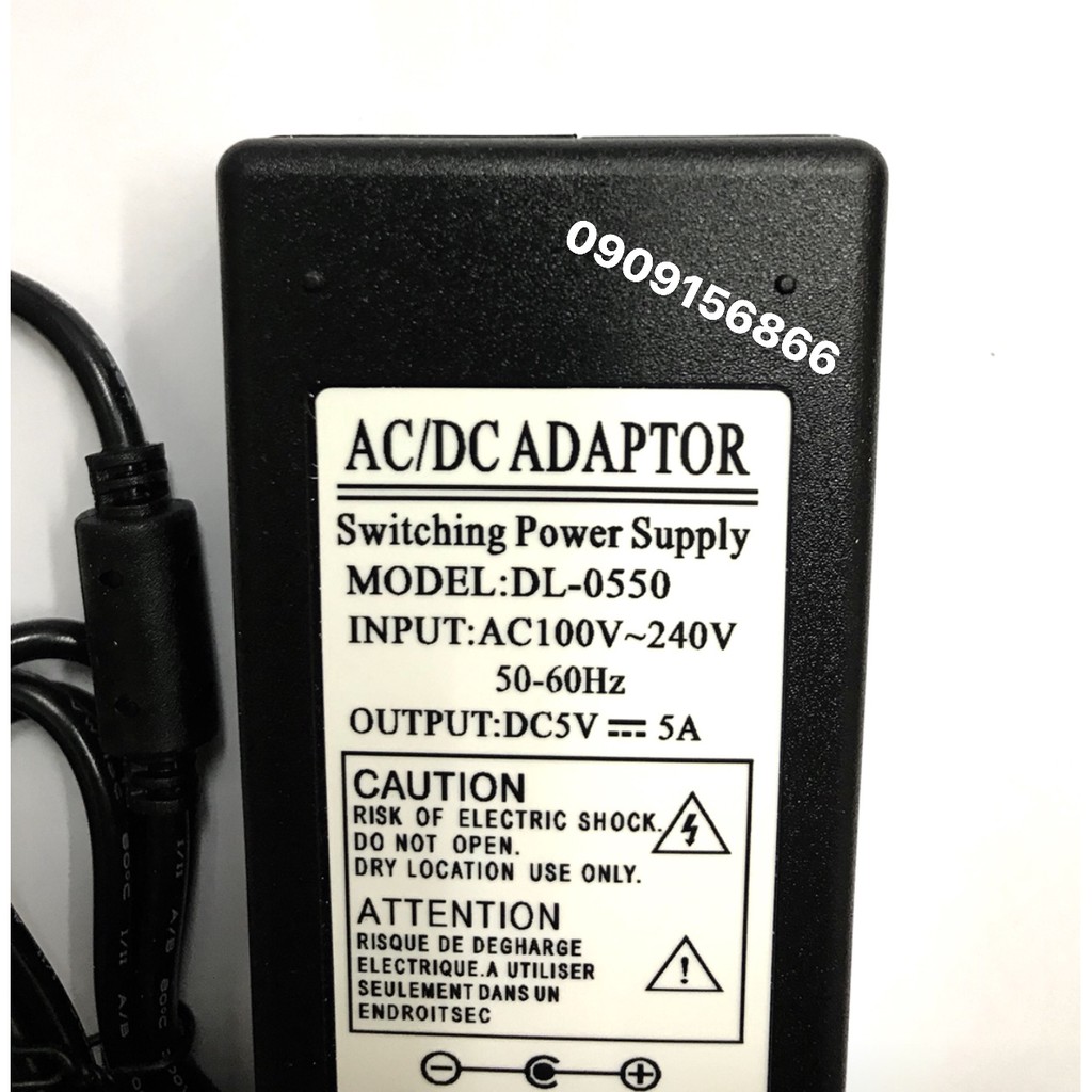 Nguồn adapter 5v 5A 3A