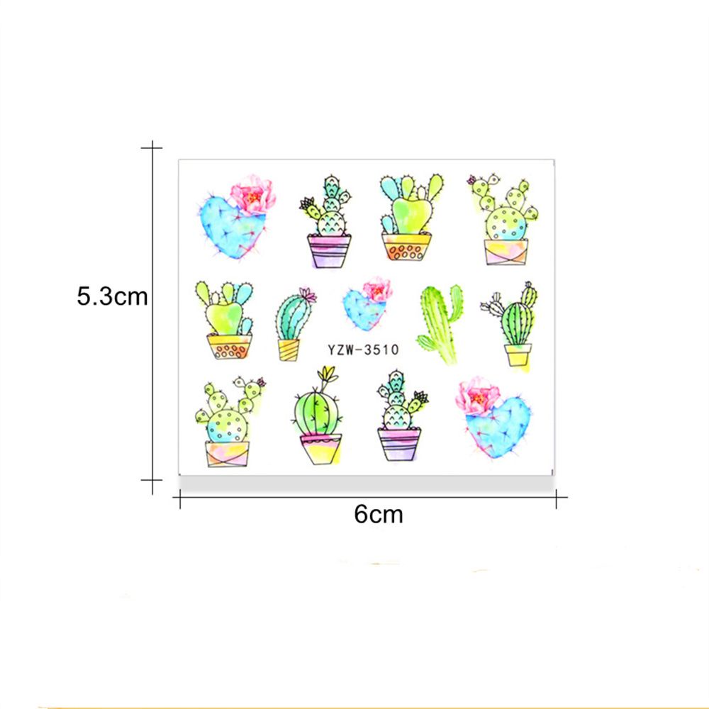 Sticker Dán Móng Tay Hình Trái Cây Mùa Đông Dùng Trang Trí Nghệ Thuật