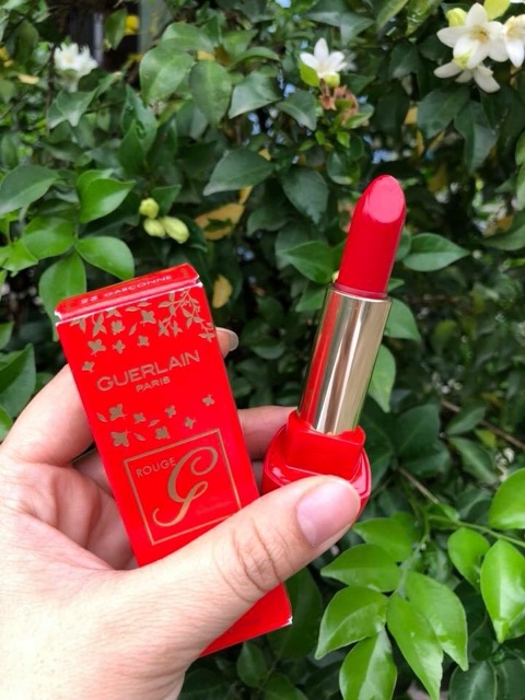 Son Guerlain Rouge vỏ đỏ,son màu đỏ tươi #25 Garconne