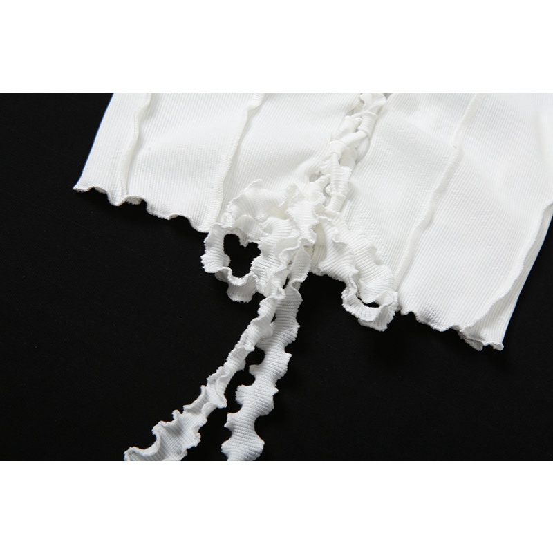 Áo Tank Top Hở Lưng Thắt Nơ Xinh Xắn Cho Nữ