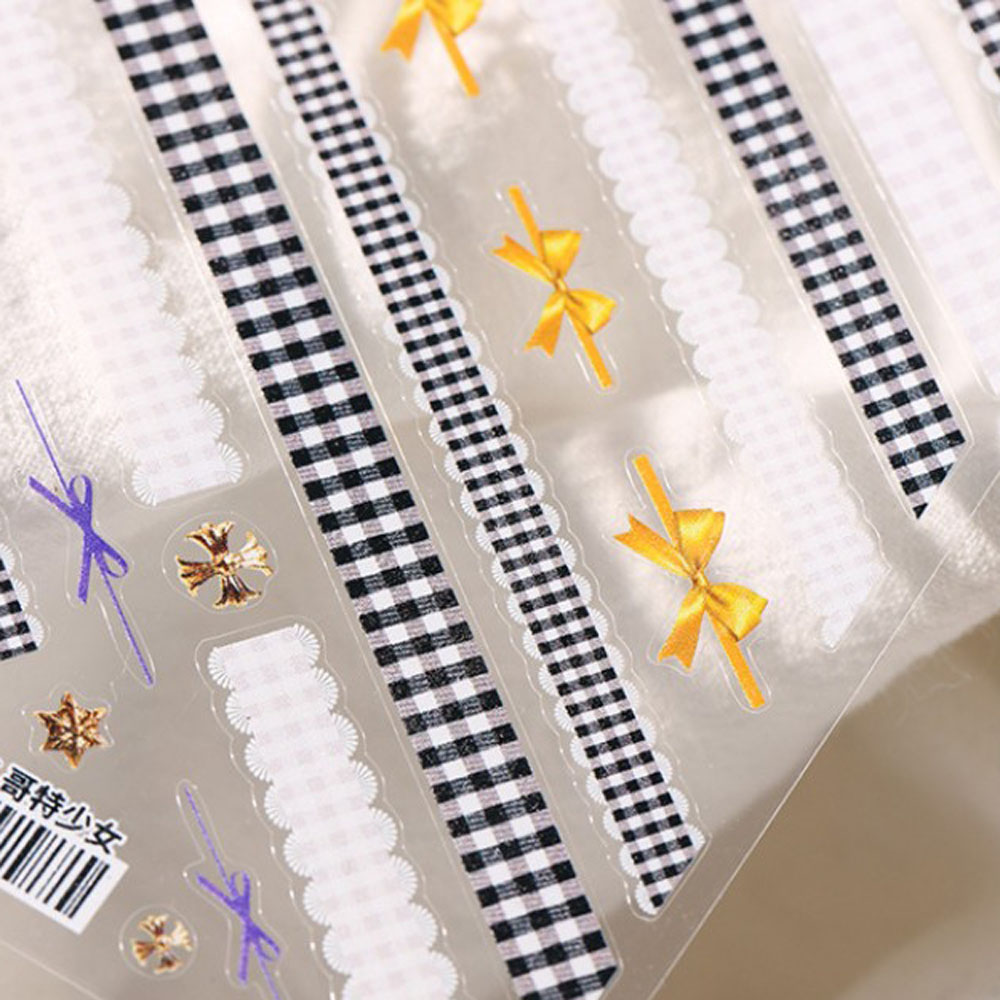 [Hàng mới về] Hình dán móng 3D trang trí nghệ thuật dễ thương phong cách Nhật Bản