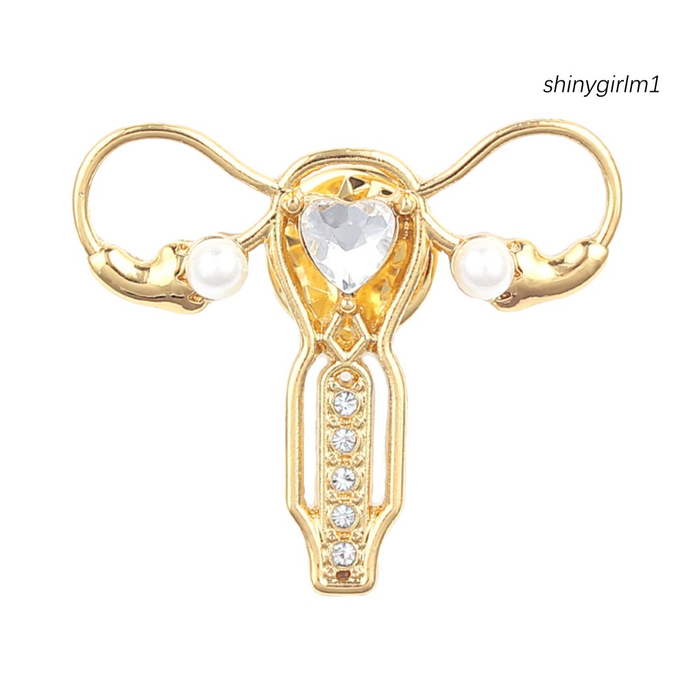 Ghim Cài Áo Hình Đồng Quê Đính Ngọc Trai Nhân Tạo Thời Trang