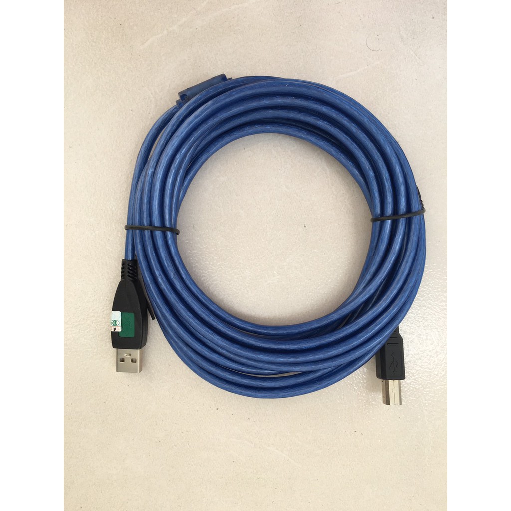 Cáp máy in 5m KingMaster AMBM05001 chuẩn USB 2.0 - Hãng phân phối