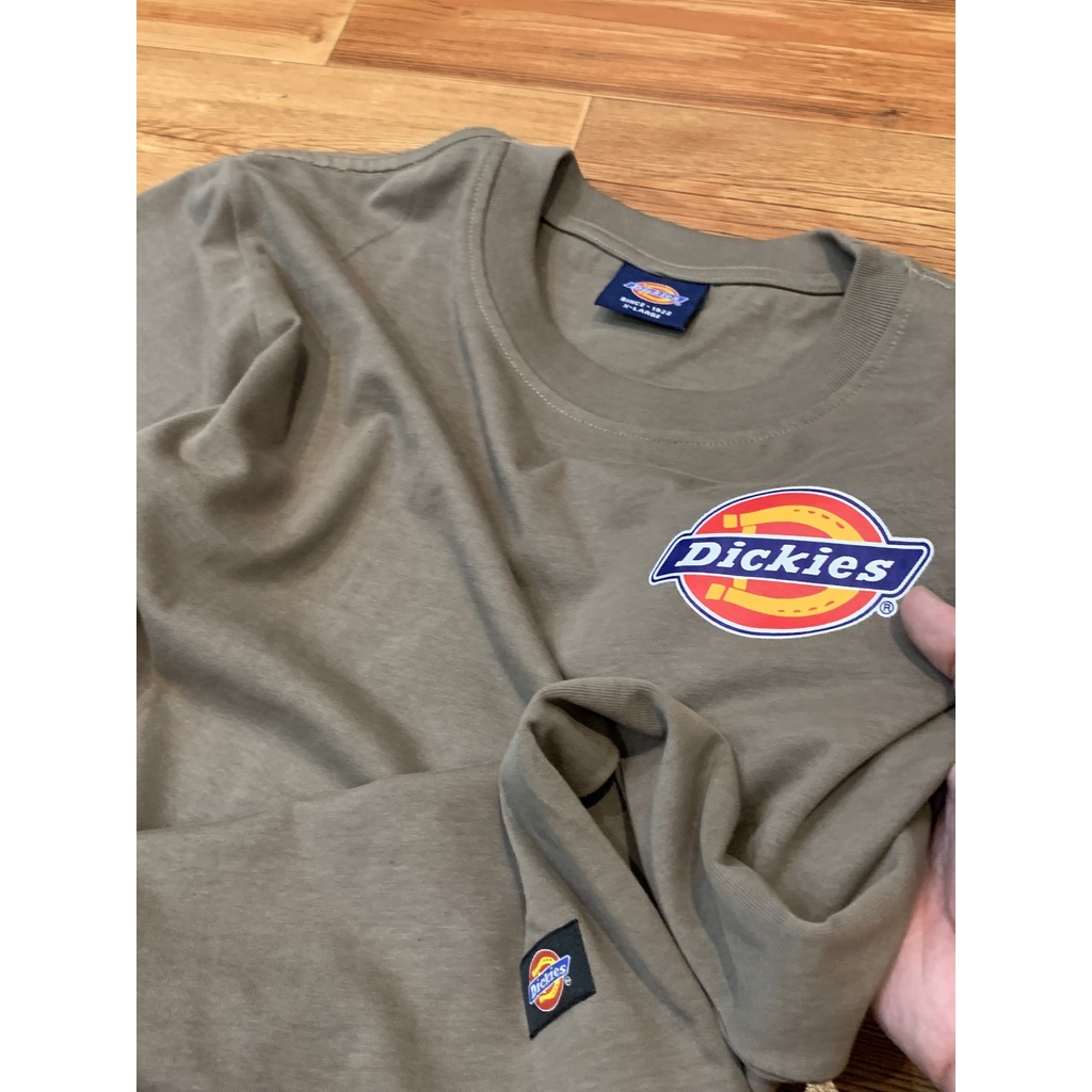 Áo thun Dickies chính hãng - Màu nâu lạnh - Cotton 100%, Form Unisex.