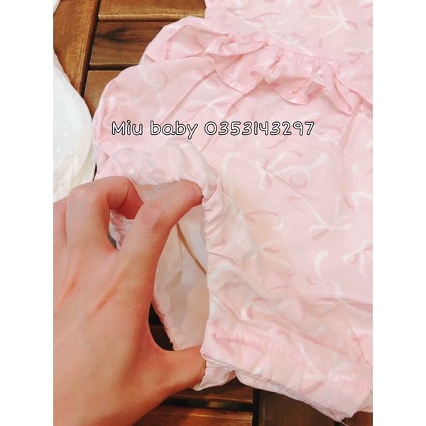 Body chip phồng bé gái 2 màu hàng xuat