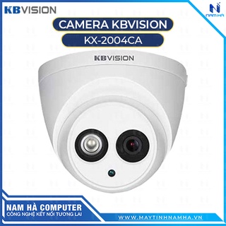 Camera Kbvision KX-2004CA 2.0M dome sắt tích hợp mic ghi âm