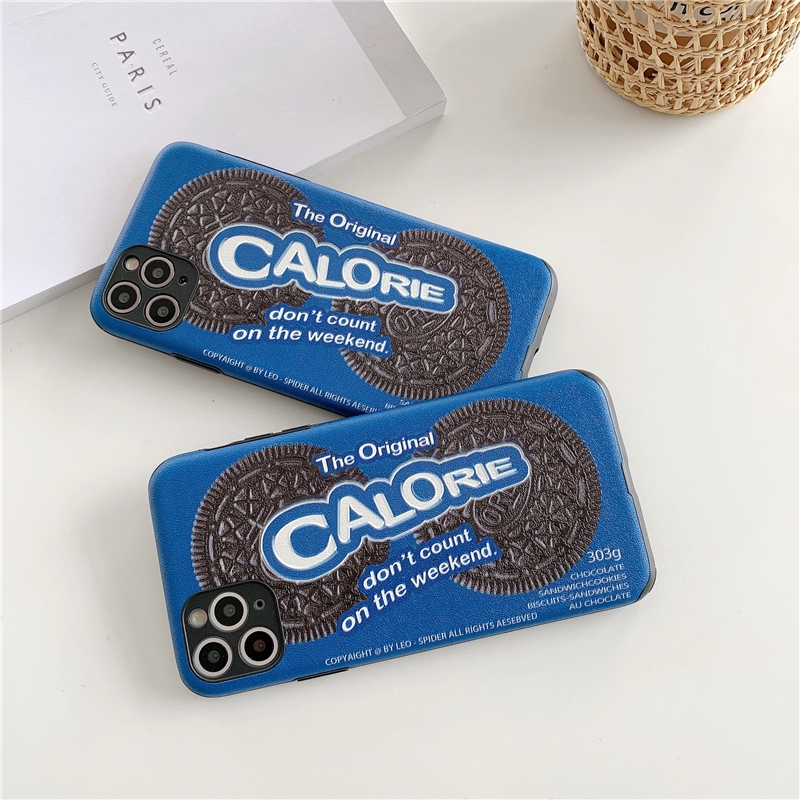 Ốp điện thoại in hình bánh oreo cho iPhone 7/8 Plus / X / XS / XR / XS MAX / 11/11 PRO / 11 Pro MAX / SE2 | BigBuy360 - bigbuy360.vn
