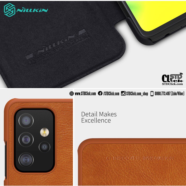 BAO DA SAMSUNG GALAXY A52 - A52 5G - A52s 5G NILLKIN QIN CHÍNH HÃNG