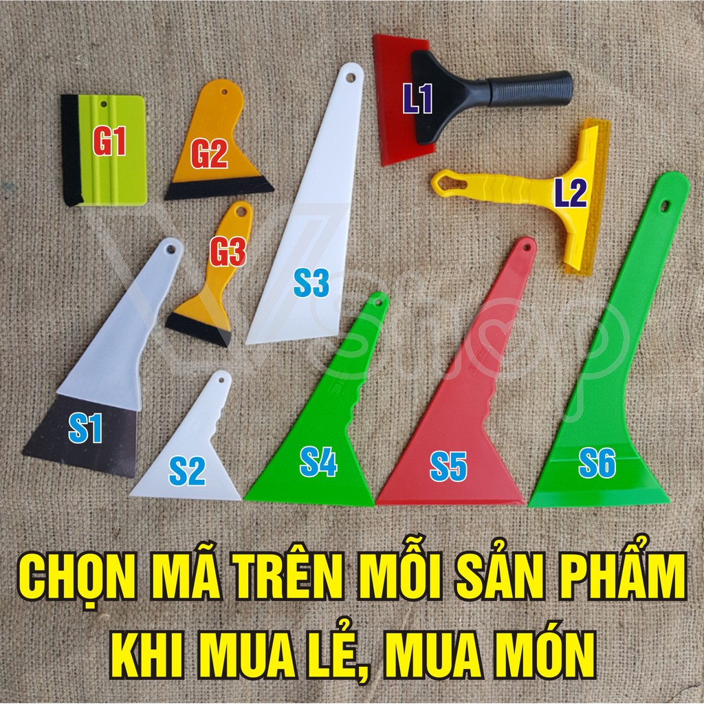 Bộ dụng cụ dán phim cách nhiệt cửa kính xe hơi, ô tô, chuyên nghiệp