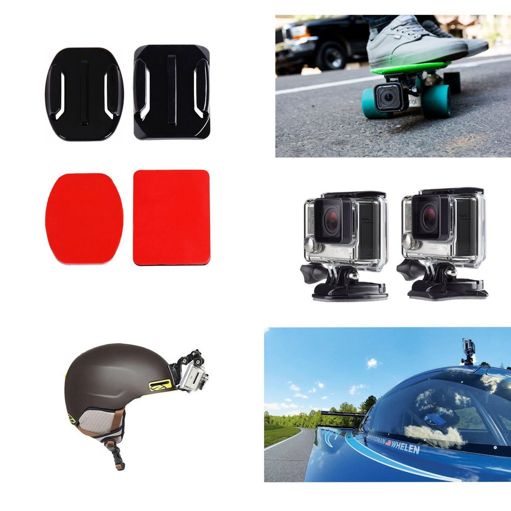 Miếng Dán 3m Cho Gopro Hero 9 8 7 6 5 Black Xiaomi Yi Sjcam