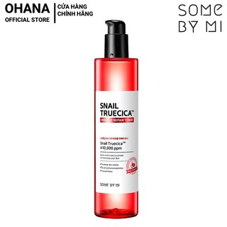 Nước Hoa Hồng Dưỡng Ảm, Phục Hồi Sẹo Rỗ, Se Khít Lỗ Chân Lông Some By Mi Snail 135ml