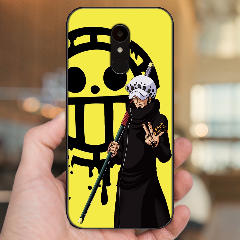 Ốp lưng Xiaomi Redmi 5 viền đen in hình Law One Piece
