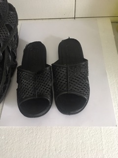 1 đôi Dép tổ ong đen (@)