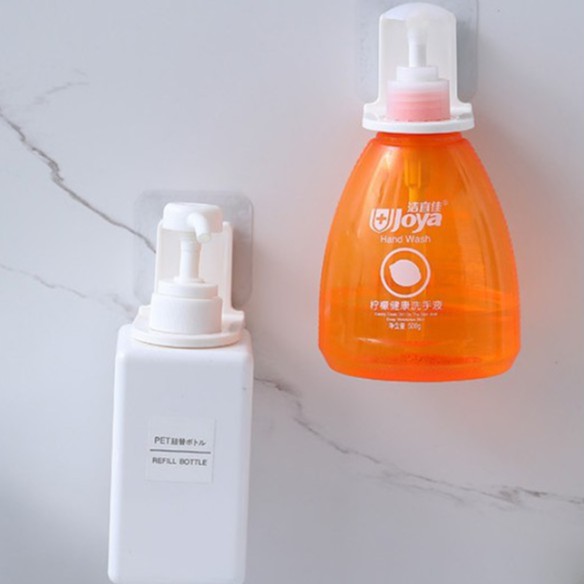 Sỉ 30 móc treo chai lọ có miếng dán trong suốt tiện dụng (SP081432)