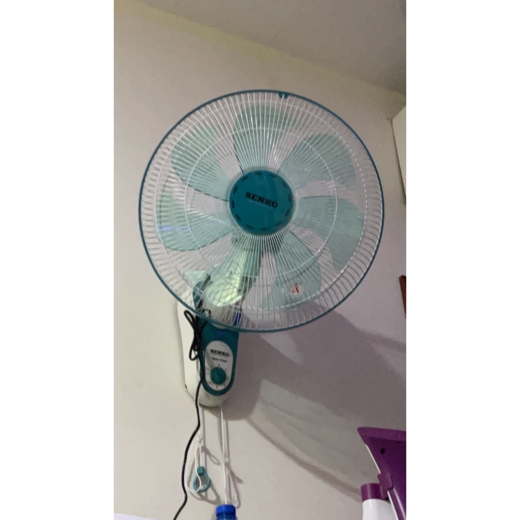 Quạt treo tường Senko TC1620 công suất 65W, 3 tốc độ gió, thiết kế tinh tế - Hàng chính hãng - Bảo hành 2 năm