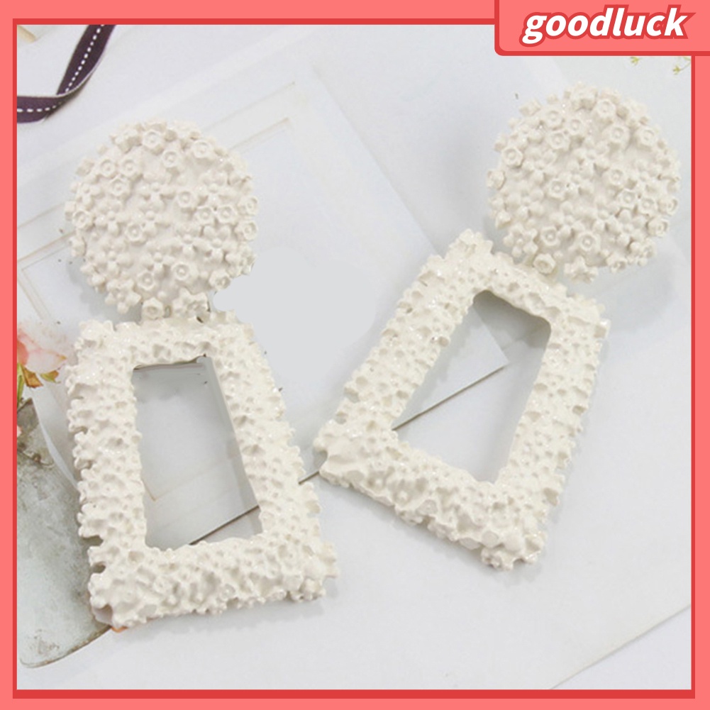 Bông tai thiết kế kiểu dáng hình học thời trang cho nữ