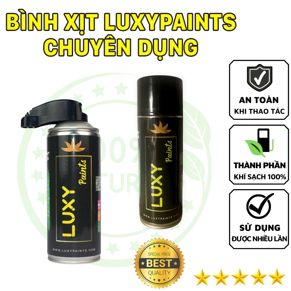 Bình Xịt Khí Nén Chuyên Dụng Dành Cho Sơn Xe Ô Tô LUXYPAINTS, Hiệu quả an toàn tuyệt đối