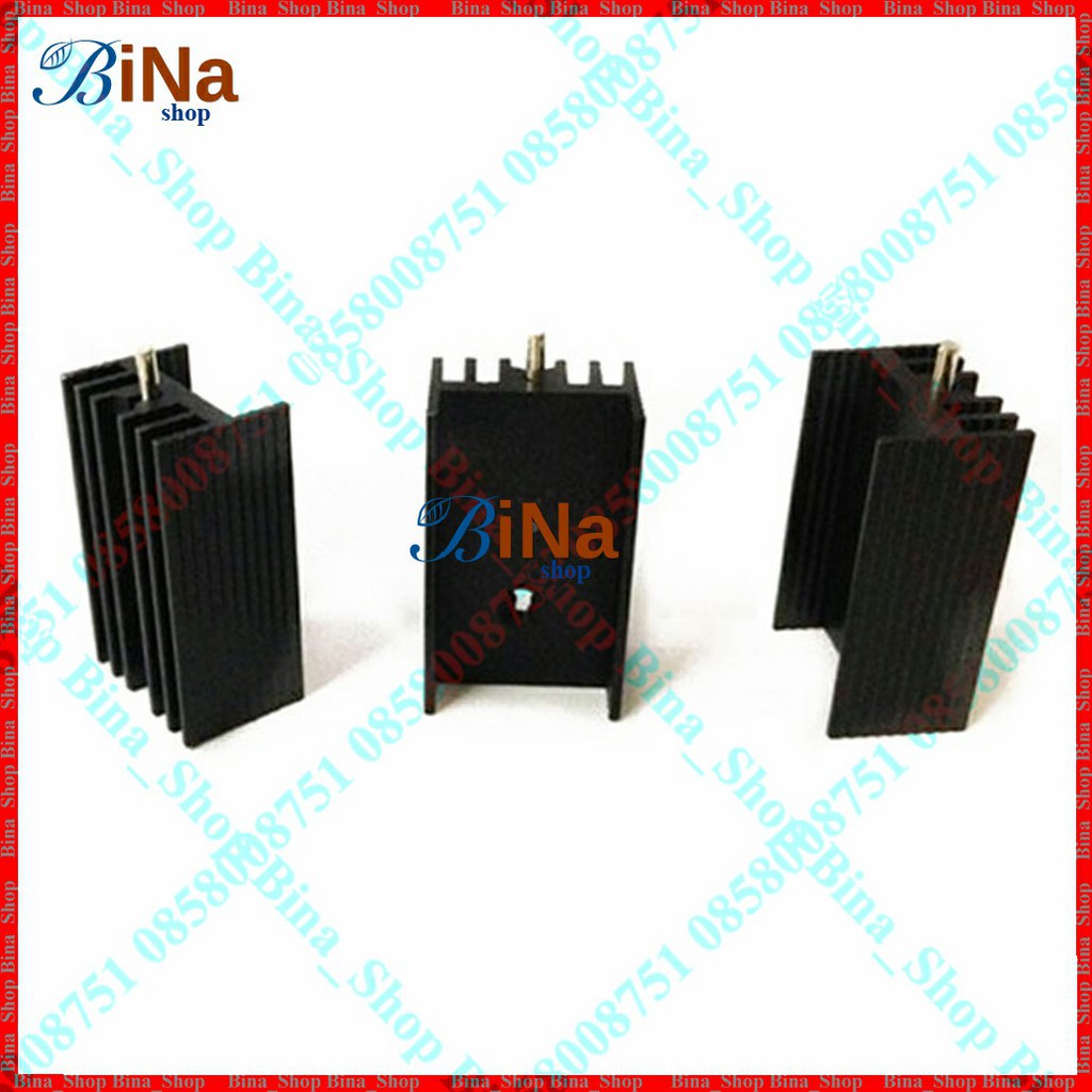 Nhôm tản nhiệt 11x15x21mm To-220 Mosfet Transitor