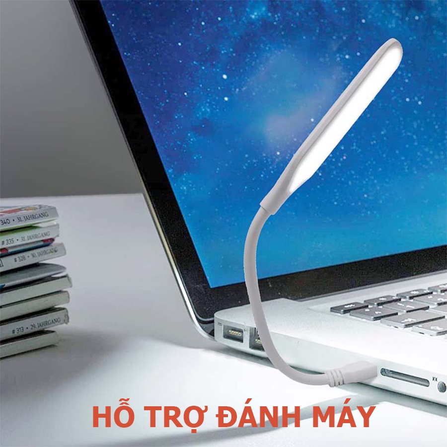 Đèn LED USB, Đèn Led USB siêu sáng,có thể uốn cong linh hoạt hỗ trợ đọc sách, trang điểm