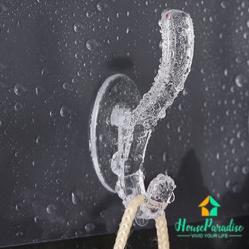 Móc dán tường với 6 móc treo đồ dùng đa năng dành cho phòng tắm/bếp