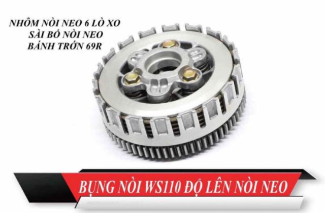 Full bộ nồi độ 6 loxo wave s110 đặc trị bệnh tuột nồi