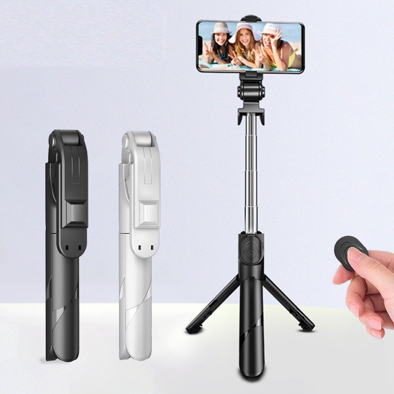 Gậy Chụp Ảnh Selfie T2 Cho Điện Thoại Kết Nối Bluetooth Không Dây | BigBuy360 - bigbuy360.vn