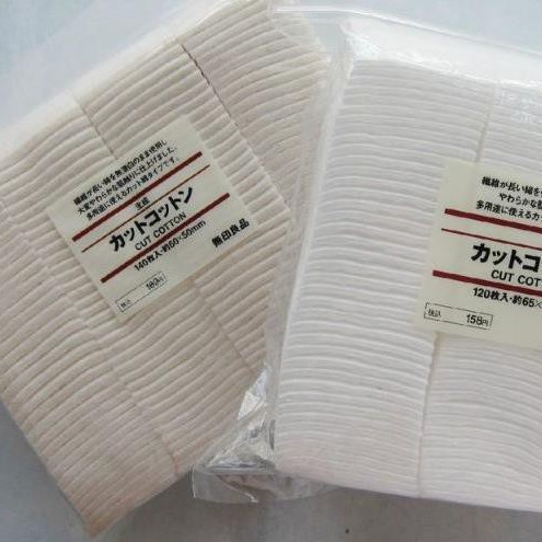 Bông Tẩy Trang MUJI VAPE Nội Địa Nhật | Tẩy Trang MUJI Nhật Bản Cotton Pad 165 Miếng, 189 Miếng