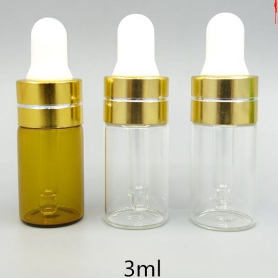 Lọ Chiết Serum ❤ TRÙM SỈ ❤ Lọ chiết tinh dầu mỏng, nước hoa 3ml,5ml,2ml khoen vàng , phụ kiện du lịch