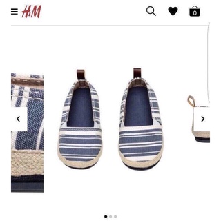 Slipon kẻ HM cho bé