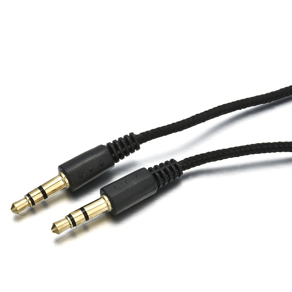Dây cáp chuyển đổi âm thanh chốt cắm 3.5mm 2/3M dành cho máy MP3 trong xe hơi