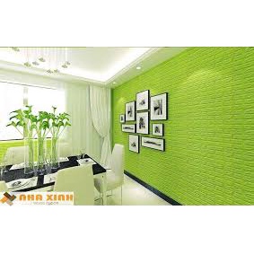 Xốp dán tường giả gạch 3D - Khổ lớn 70x77cm | BigBuy360 - bigbuy360.vn
