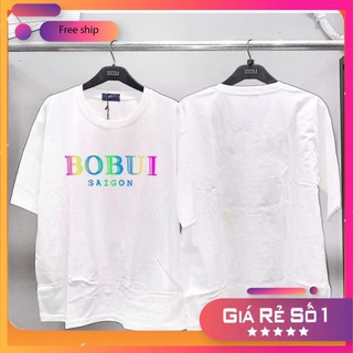 [FREE SHIP 50K] Áo Thun Nam Nữ Unisex Phản Quang BOBUI Cotton 75% cổ tròn tay lỡ phom rộng, Áo phông nam nữ làm áo đôi