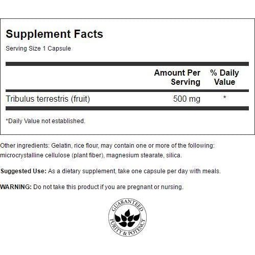 Testosterone | Swanson Full Spectrum TRIBULUS Fruit  | Tăng Hoocmon Sinh Lý Nam và Nữ - Nhập Mỹ
