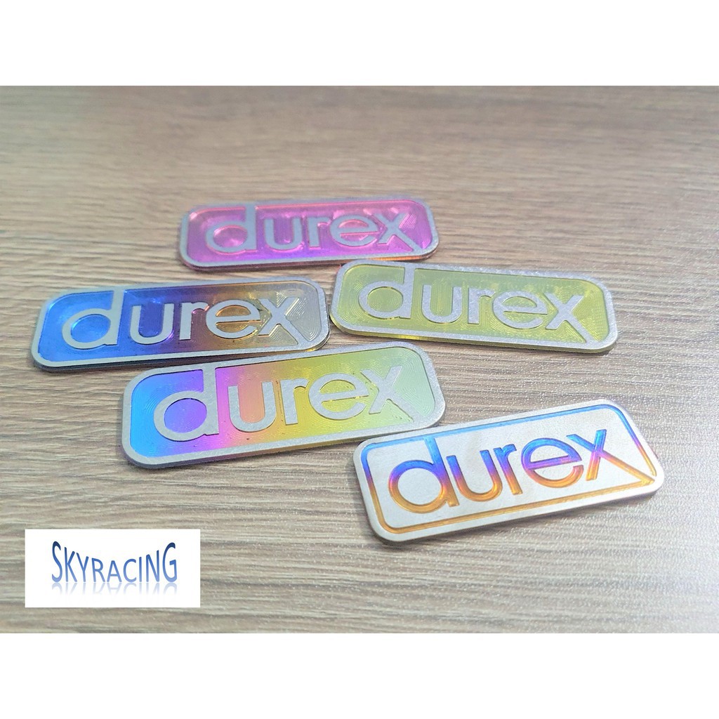 Tem titan chữ durex