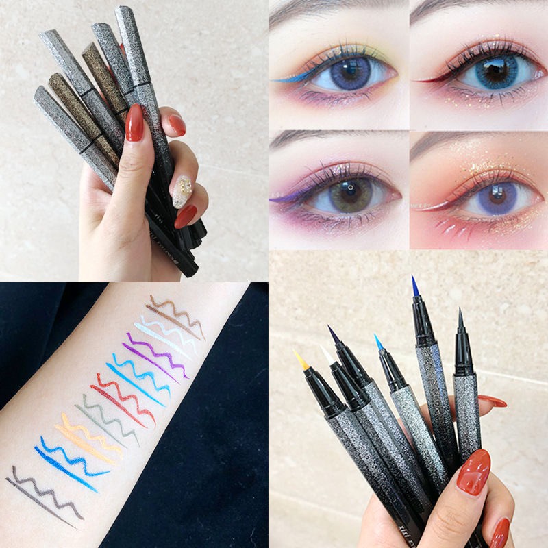 Kẻ mắt nước XIXI chống nước, lâu trôi vỏ đen lấp lánh | BigBuy360 - bigbuy360.vn