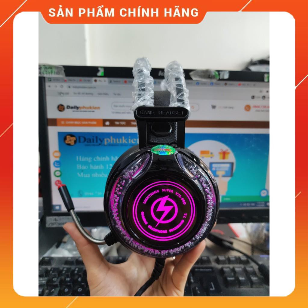 Tai nghe Lightning Super V7s Pro 7.1 BH 12 tháng dailyphukien