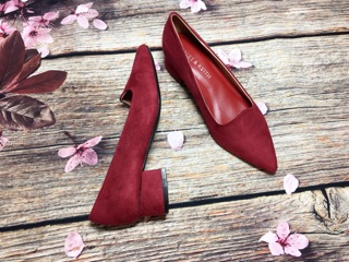 Charles and Keith 3cm lưỡi gà mũi nhọn