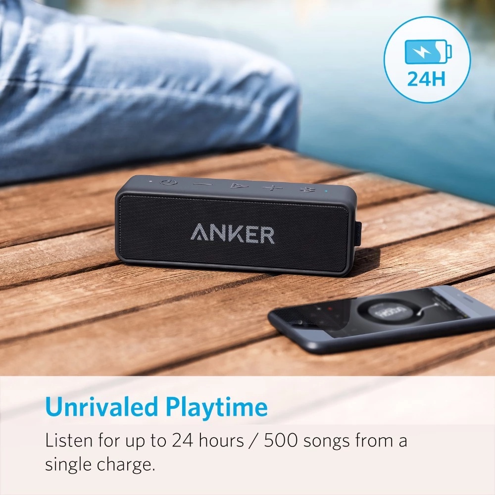Loa Bluetooth Anker Soundcore 2 A3105 | Hàng Chính hãng | Bảo Hành 18 Tháng
