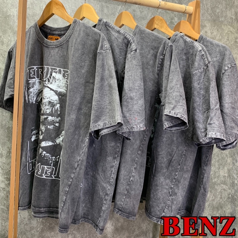 Áo thun tay lỡ loang BAD HABITS in hình đầu lâu phông Unisex nam nữ Premium Cotton oversize form rộng AP 9001