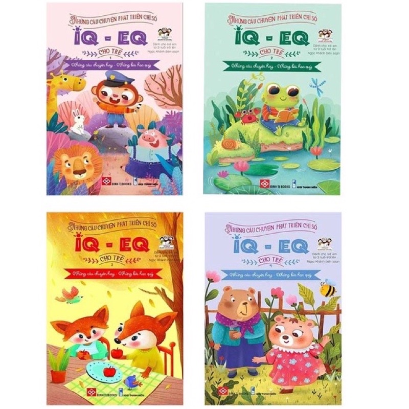 Sách- Những câu chuyện phát triển chỉ số IQ - EQ cho trẻ