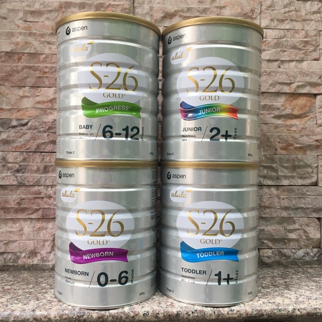 Sữa S26 số 1,2,3,4 lon 900g