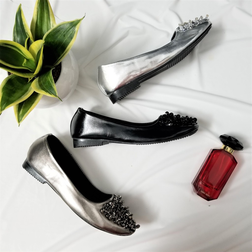 [SALE XẢ HÀNG] Giày Búp bê đính đá | BigBuy360 - bigbuy360.vn