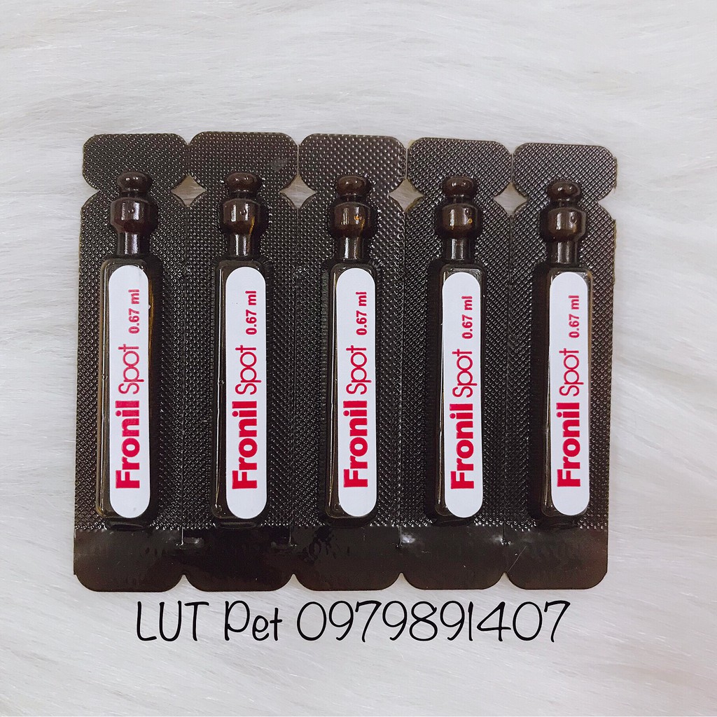 Nhỏ gáy trị ve rận Fronil Spot cho Chó - lutpet