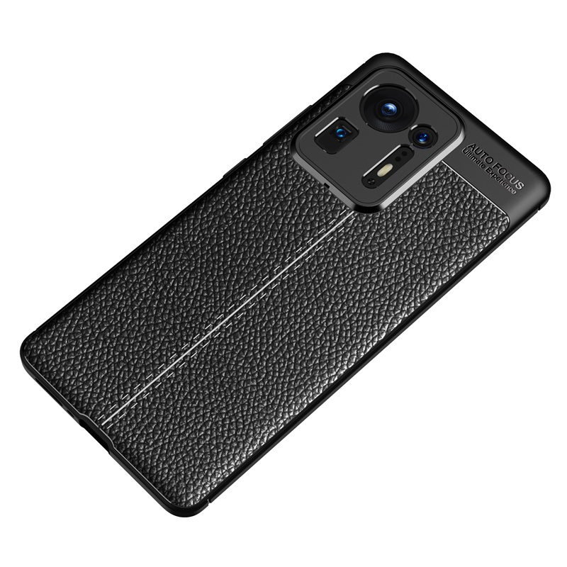 Ốp Điện Thoại TPU Silicon Phối Da PU Mềm Bảo Vệ Toàn Diện Sang Trọng Cho Xiaomi Mi Mix 4 Mix 3