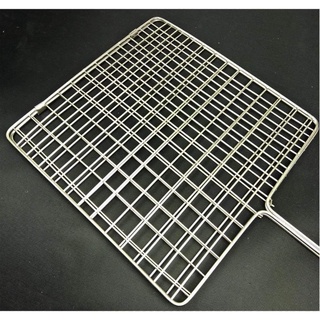 Vỉ nướng thịt, chả inox-kích thước: 30cm x 30cm