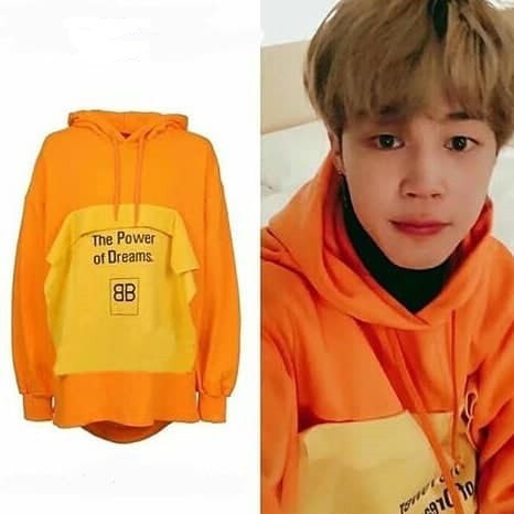 Áo hoodie the power of dreams giống BTS Jimin có sẵn