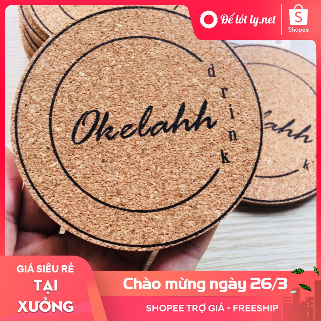 Đế Lót Ly Gỗ Ép Sử Dụng Cho Quán Cafe, Miếng Lót Cốc Gỗ Mùn Dùng Cho Quán Ăn Rẻ Nhất ở Shopee.