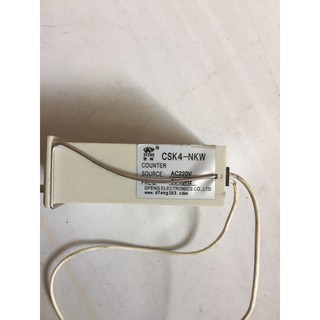 Bộ đếm sung counter (csk4-ykw 4 digit electromagnetic counter ac 110v / ac 220v / dc 24v)