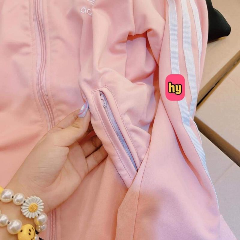 Áo khoác umi ad in khóa túi