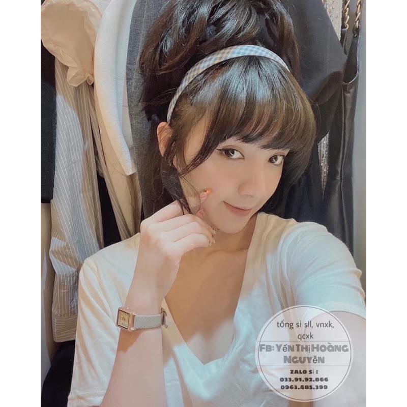 Set 3 áo thun trơn cổ tim